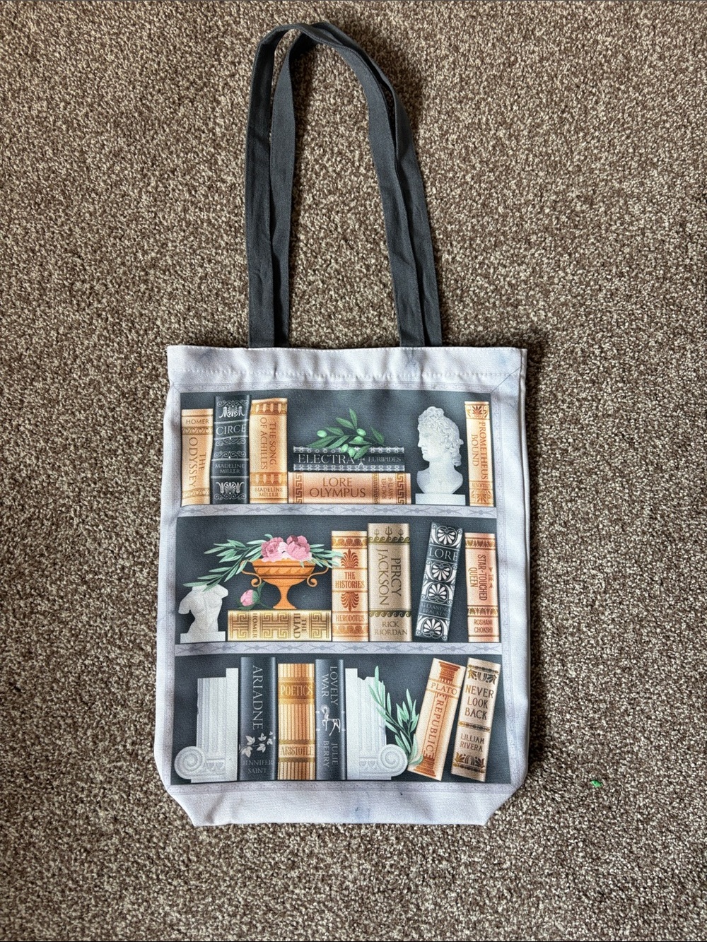 fairyloot greek mythology tote bag